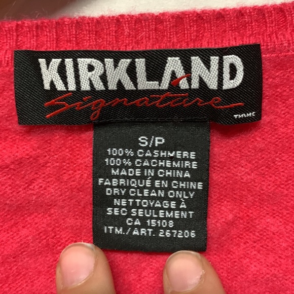 Kirkland Cashmere Sweater Size Small - Picture 2 of 2